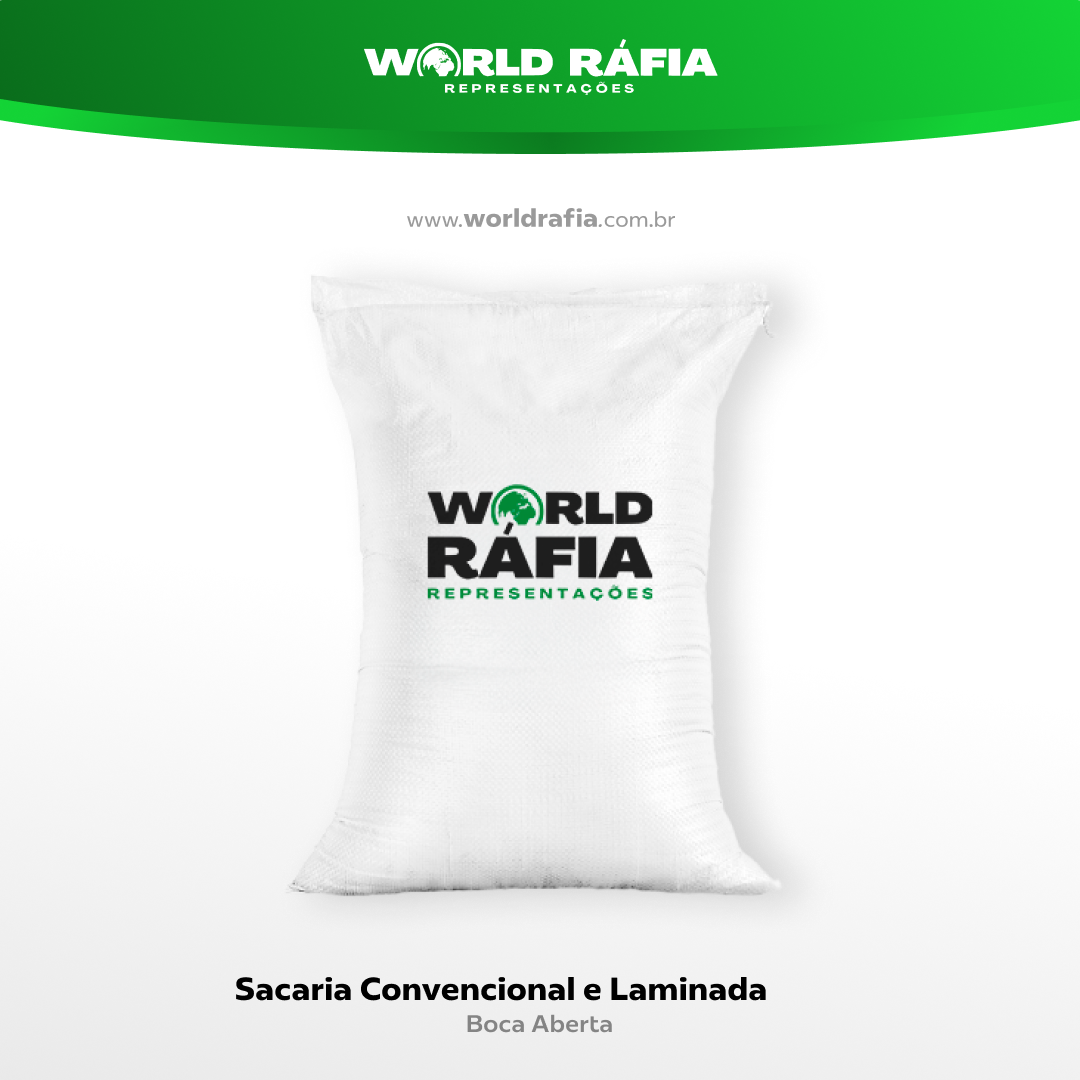 Embalagem Sacaria de Ráfia - Boca Aberta